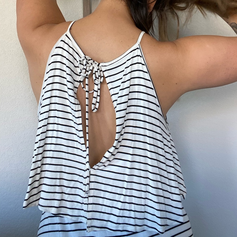 Stripped sun dress
